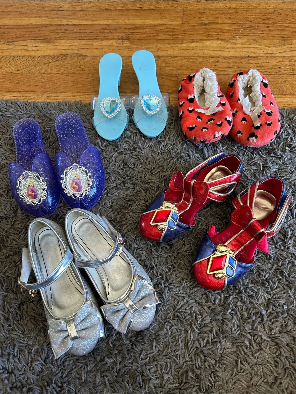 Toddler Girl Princess Heels / Slipper Bundle Size 9/10